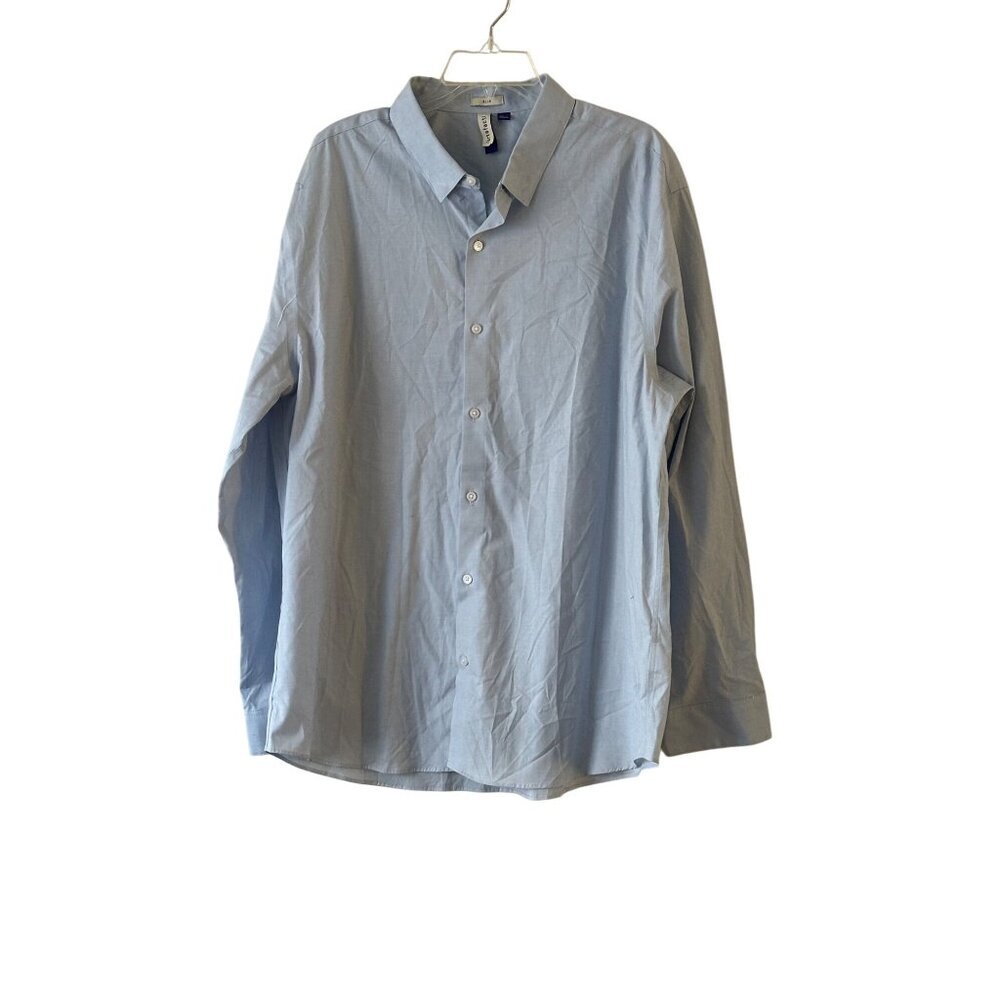 Artifact Mens Slim Fit Stretch Dress Shirt XXL Light Blue NWOT Preppy Formal